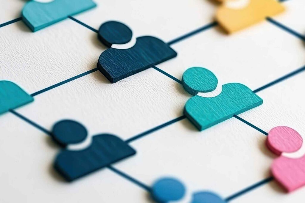 Organization and management chart